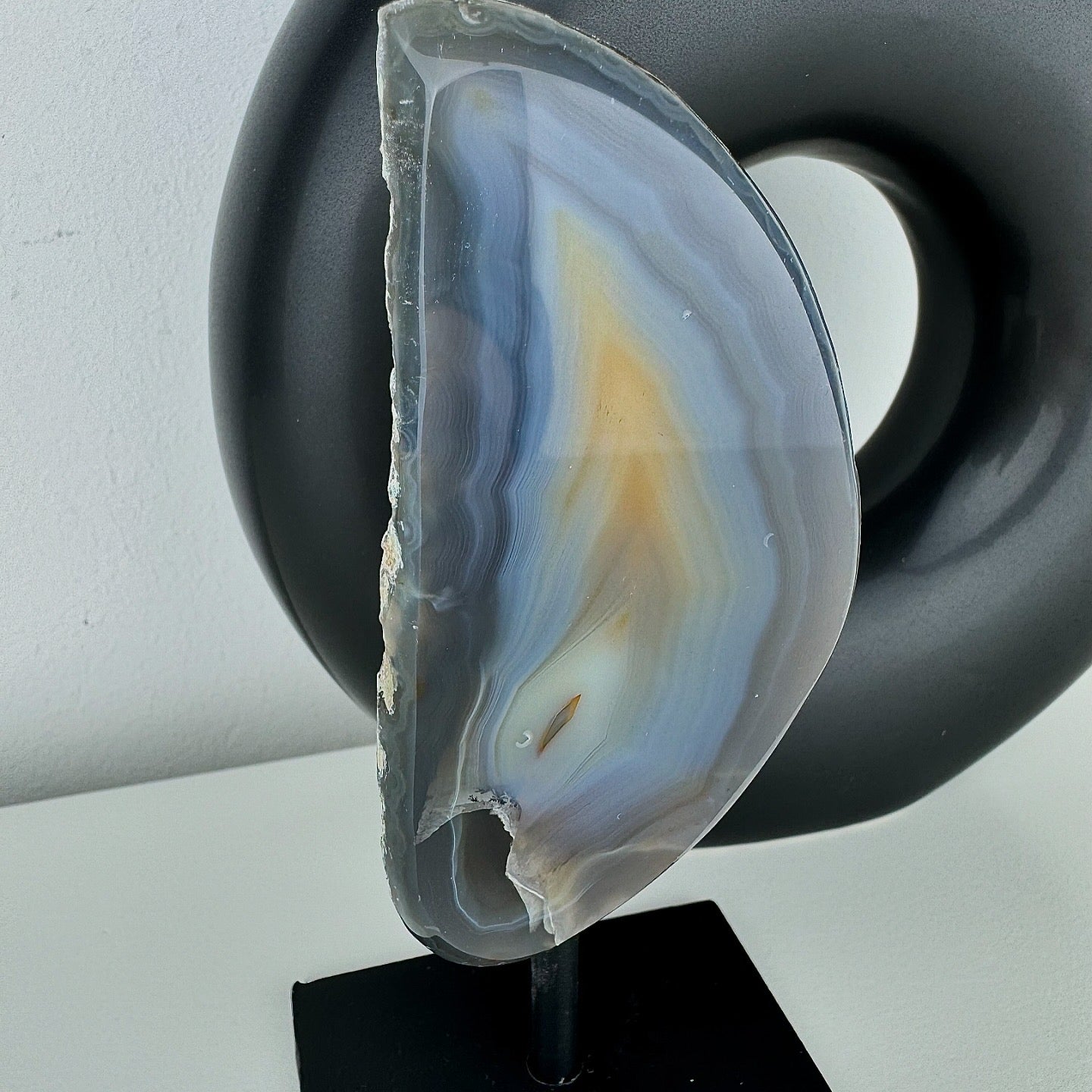 Agate on stand #3